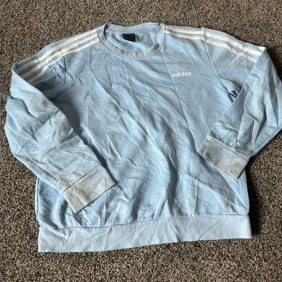 adidas Other - Adidas preloved size large Light Blue Sweater